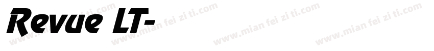 Revue LT字体转换
